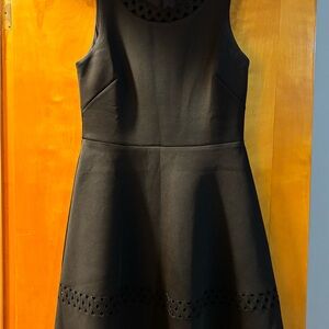 White House Black Market Black Sleeveless  Dress